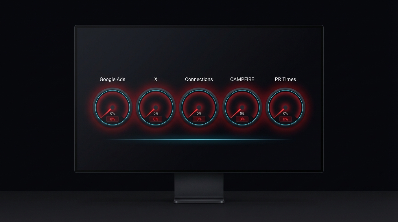 5チャネル稼働状況